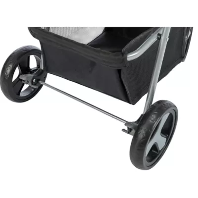 Product TRIXIE Pet Stroller for Small Dogs & Cats Portable Lightweight Travel Stroller, Gray