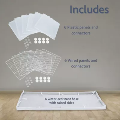 Product TRIXIE Indoor Enclosure for Small Pets, Indoor Pen with Water-Resistent Base