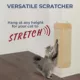 Product TRIXIE Wall Mount Sisal Scratching Board for Corners, Vertical Cat Scratcher, Beige