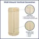 Product TRIXIE Wall Mount Sisal Scratching Board for Corners, Vertical Cat Scratcher, Beige