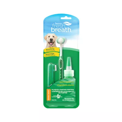 Product TropiClean Fresh Breath - Plaque & Tartar Control Kit for Large Dogs