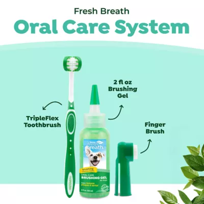 Product TropiClean Fresh Breath - Plaque & Tartar Control Kit for Large Dogs