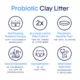 Product BoxiePro Clumping Clay Cat Litter - Unscented, Low Dust, Low Tracking
