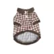 Product Max's Closet Brown Check Dog Polo