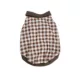 Product Max's Closet Brown Check Dog Polo
