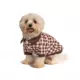 Product Max's Closet Brown Check Dog Polo