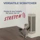 Product TRIXIE Wall Mount Sisal Scratching Board for Corners, Vertical Cat Scratcher, Gray