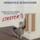 Product TRIXIE Wall Mounted Corner Sisal Scratching Board and Jute Post, Vertical Cat Scratcher