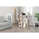 Product TRIXIE Addison Sisal & Wood 35.5" Cat Tree, Modern Cat Tower, Condos, Hammock, Cozy Bed, Beige