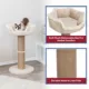 Product TRIXIE Boho 32" Cat Tree with Jute Scratching Post, Plush Platform with Removable Cat Bed