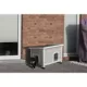 Product TRIXIE Classic Elevated Weatherproof Cat House, 2 Cover Openings, Indoor-Outdoor Cat Home