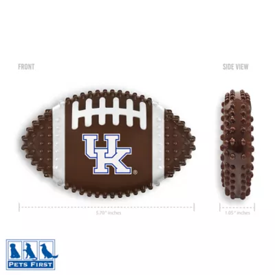 Product Kentucky Hard Nylon Football Dog Chew Toy