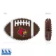 Product Louisville Hard Nylon Football Dog Chew Toy