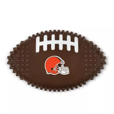 Product Cleveland Browns Hard Nylon Football Dog Chew Toy