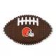 Product Cleveland Browns Hard Nylon Football Dog Chew Toy