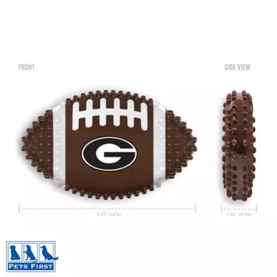 Product Georgia Hard Nylon Football Dog Chew Toy