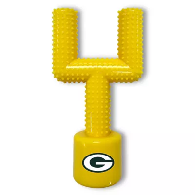 Product Green Bay Packers Hard Nylon Football Goal Post Dog Chew Toy