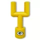 Product Green Bay Packers Hard Nylon Football Goal Post Dog Chew Toy
