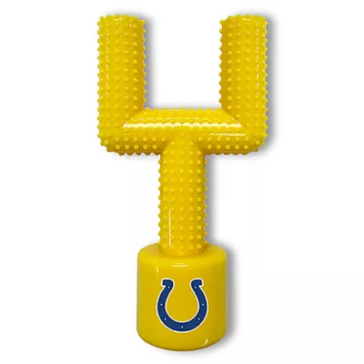 Product Indianapolis Hard Nylon Football Goal Post Dog Chew Toy