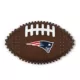 Product New England Patriots Hard Nylon Football Dog Chew Toy