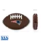 Product New England Patriots Hard Nylon Football Dog Chew Toy