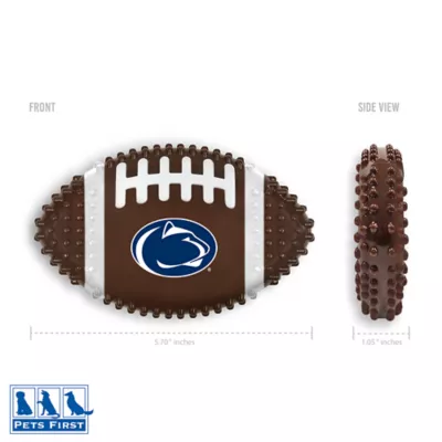 Product Penn State Hard Nylon Football Dog Chew Toy