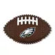 Product Philadelphia Eagles Hard Nylon Football Dog Chew Toy