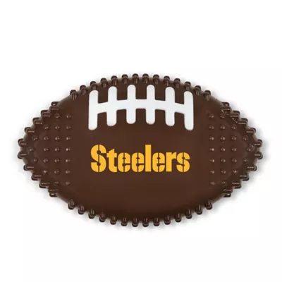 Product Pittsburgh Steelers Hard Nylon Football Dog Chew Toy