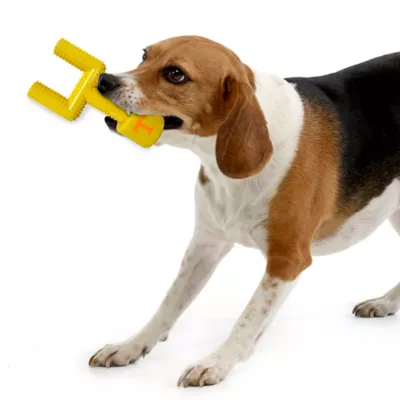 Product Tennessee Hard Nylon Football Goal Post Dog Chew Toy
