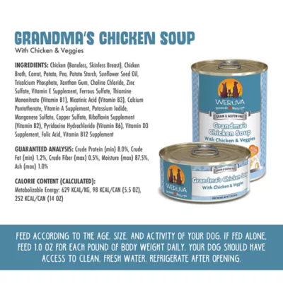 Product Weruva Dog Classic Adult Wet Dog Food - Grain Free, Shreds in Pumpkin Soup, 5.5 oz