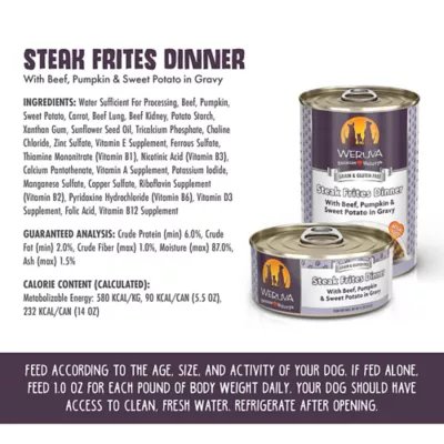 Product Weruva Dog Classic Adult Wet Dog Food - Grain Free, Shreds in Gravy, 5.5 oz