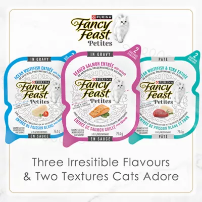 Product Fancy Feast Petite Wet Cat Food - Seafood 24 Count