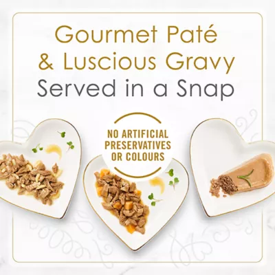 Product Fancy Feast Wet Cat Food Petites - Poultry Favourites Variety Pack, 24 ct