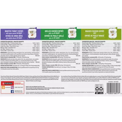 Product Fancy Feast Wet Cat Food Petites - Poultry Favourites Variety Pack, 24 ct