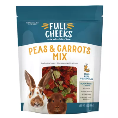 Product Full Cheeks™ Peas & Carrots Mix Small Pet Treat