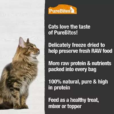 Product PureBites Cat Treats - Freeze Dried Duck 1.05oz /30g