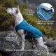 Product Kurgo® Loft Dog Jacket Coastal Blue Orange