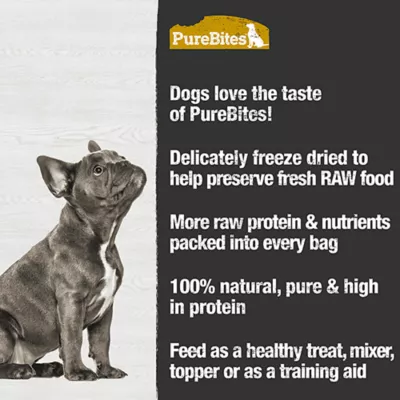 Product PureBites Dog Treats - Freeze Dried Pork Liver 3.5oz/100g
