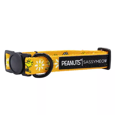 Product Sassy Meow Peanuts Woodstock Cat Collar