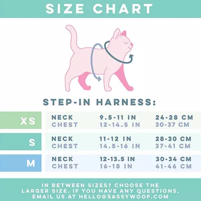 Product Sassy Meow Disney's Alice in Wonderland Step-In Cat Harness