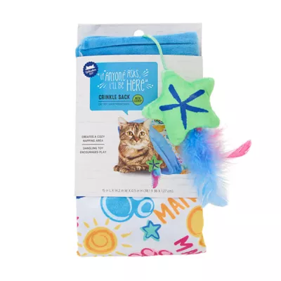 Product Whisker City® Crinkle Sack Cat Toy