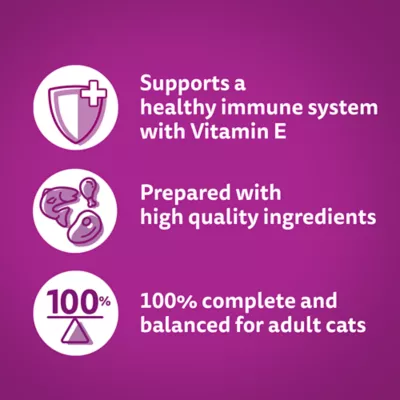 Product WHISKAS Favourites Adult Wet Cat Food Chicken & Salmon Cuts In Gravy - Pouch Variety Pack, 12 Count