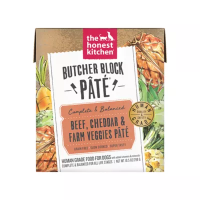 Product The Honest Kitchen Beef, Cheddar & Farm Veggies Pate All Life Stages Wet Dog Food - 10.5 oz