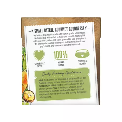 Product The Honest Kitchen Chicken & Super Greens Pate All Life Stages Wet Dog Food - 10.5 oz