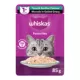 Product WHISKAS Favourites Adult Wet Cat Food Morsels In Gelled Gravy - Pouch, 85g