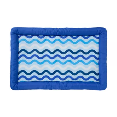 Product Top Paw® Waves Cooling Bolster Dog Mat