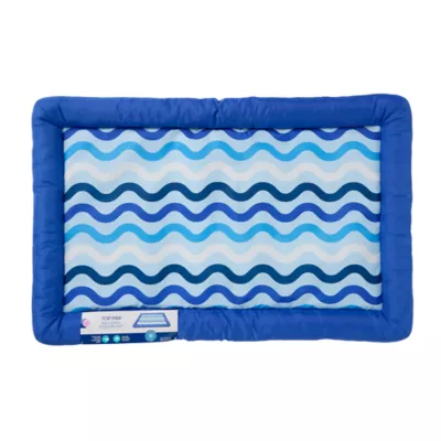 Product Top Paw® Waves Cooling Bolster Dog Mat