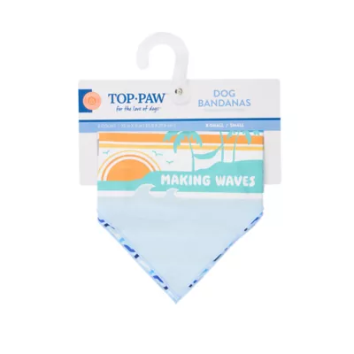 Product Top Paw® Makin' Waves Dog Bandanas 2-Pack