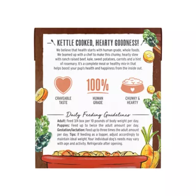 Product The Honest Kitchen Roasted Beef Stew All Life Stages Wet Dog Food - 10.5 oz