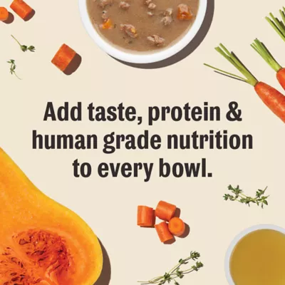 Product The Honest Kitchen Bone Broth Pour Overs All Life Stages Wet Dog Food Topper - Beef Stew, 5.5 oz
